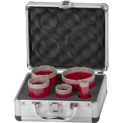 Sada vyrezávačov Strend Pro Premium, DCB11S5, 20-35-45-55-72 mm, M14, diamant, korunky, professional