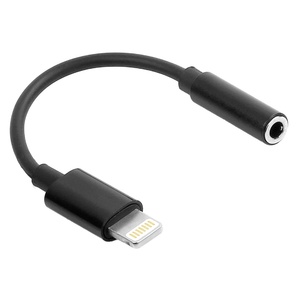 JOYROOM Аудио адаптер Maxlife MXJL-02, 3.5мм към Lightning, Черен (MXJL-02)