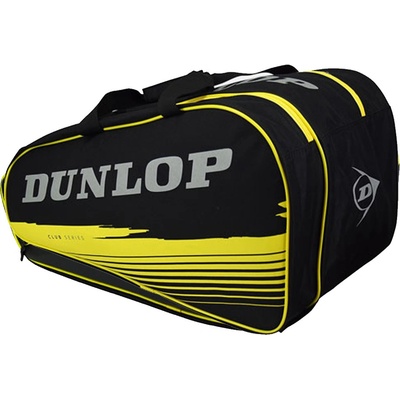 DUNLOP PADEL CLUB BAG BLACK / YELLOW 2023