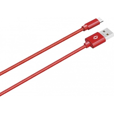 Aligator DATKP19 datový, PREMIUM 2A, Micro USB, 2m, červený