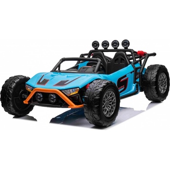 mamido Elektrické autíčko Buggy Racing 2x200W modré