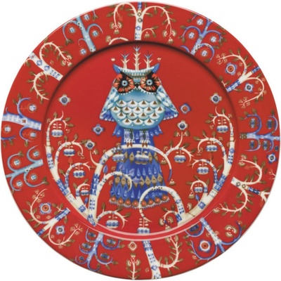 Iittala Taika tanier 27 cm , červený