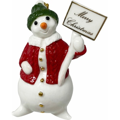 VILLEROY & BOCH Vánoční ozdoba z kolekce Christmas classics 2024 Sněhulák