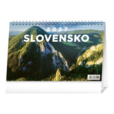 NOTIQUE Stolový Slovensko 23,1 x 14,5 cm 2027