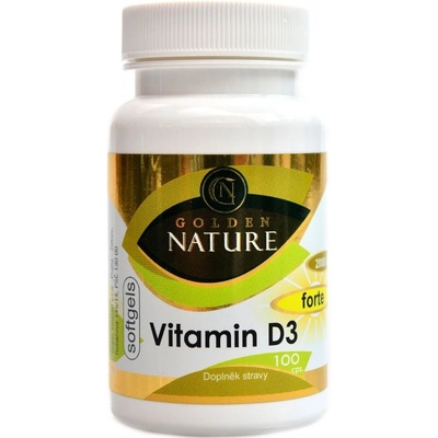 Golden Nature Vitamín D3 Softgel 2000 IU 100 tabliet