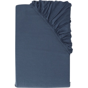 Livarno Napínací prostěradlo z jemného flanelu modré 180-200x200