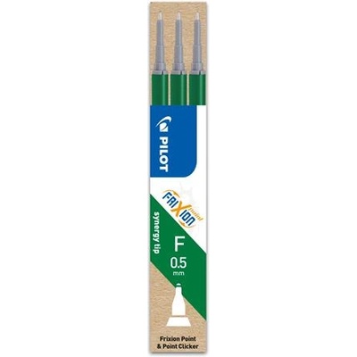 Pilot Frixion Point гумичка за игла 0, 25 мм зелена 3 бр. /пак BLS-FRP5-G-S3 (BLS-FRP5-G-S3)