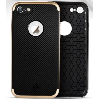 Image 1 of Apple Силиконов кейс за iPhone 7/8 черен със златен ринг