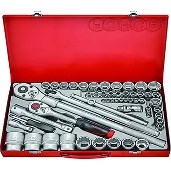 Image 1 of FORCE Tools Гедоре 1/4" -1/2" -3/4" (4-41mm) 65 ч. / 4652 FORCE (JN15030)