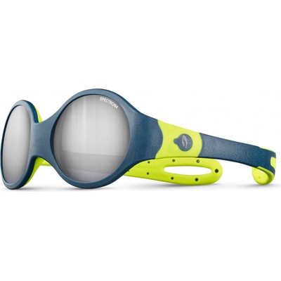 Julbo Слънчеви очила Julbo Loop Spectron Baby S4 (VLT 5%) Sunglasses - Blue / Green / Grey Flash Silver - размер 1-3 Years (205-2200-0811)