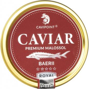 Cavipoint Baerii Premium sturgeon caviar 250g tin