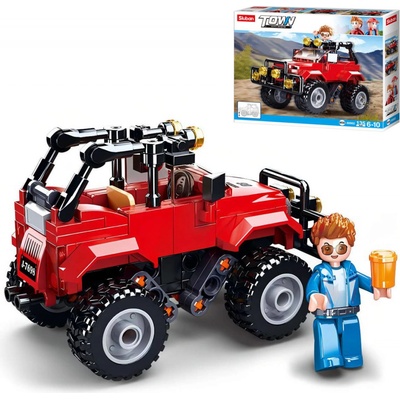 Sluban B0902 Červené SUV