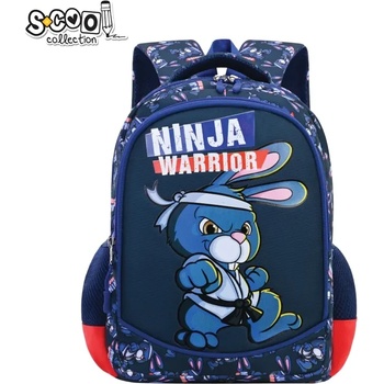 S-Cool Детска раница scool Заек Нинджа
