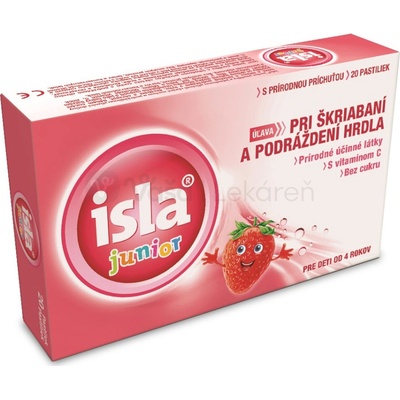 Isla Junior pastilky 20 ks