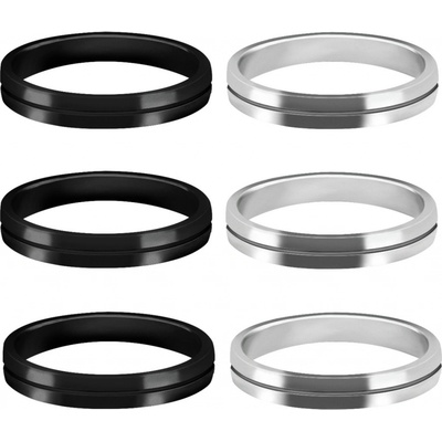 Mission S-Lock Rings kroužky na násadky 3 ks black