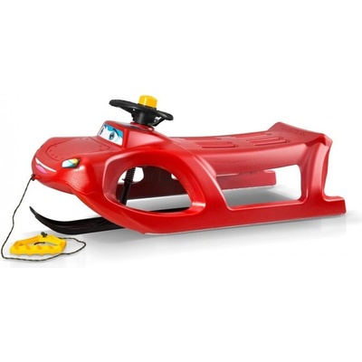 Prosperplast boby s volantom Car červená