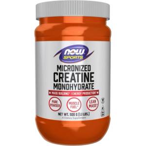 NOW Micronized Creatine Monohydrate [500 грама] Неовкусен