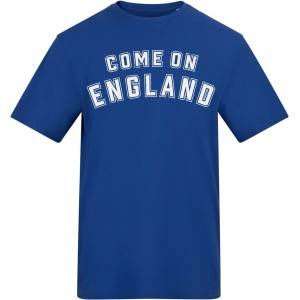 AWD Adults Printed England World Cup Tee - Come on England