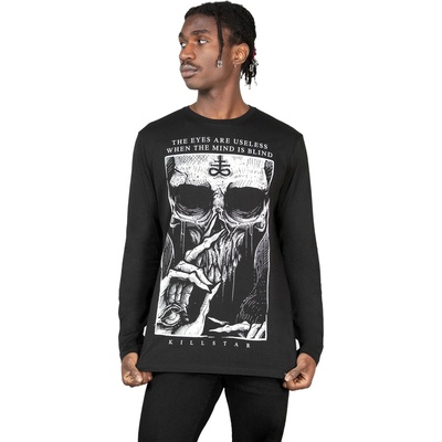 KILLSTAR унисекс тениска с дълъг ръкав KILLSTAR - Blind Mind - черно - KSRA009889