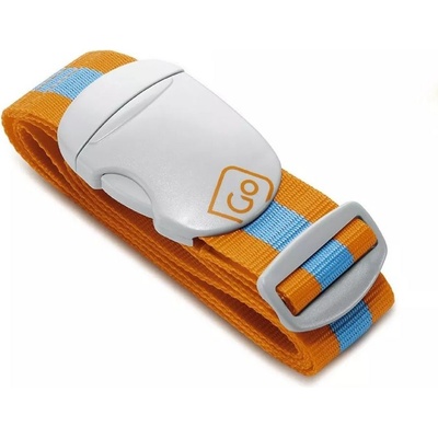 Go Travel Luggage Strap blue/orange