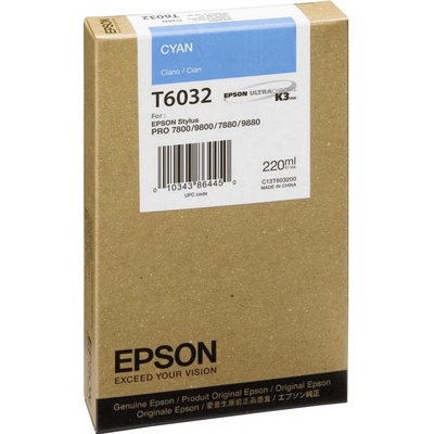 Epson T6032 Cyan - originálny
