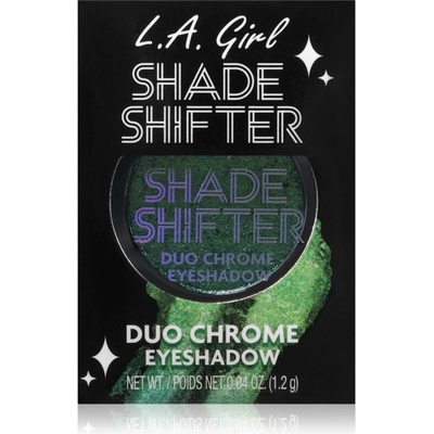 L,A, Girl Cosmetics Shade Shifter dlhotrvajúce očné tiene Jade 1,2 g