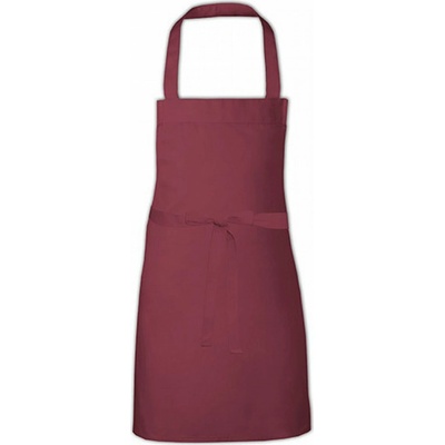 Link Kitchen Wear Dětská bavlněná zástěra na grilování Červená vínová X1009