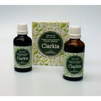 Ondřej Ullrich Clarkia tinktura proti hlístům 2 x 50 ml