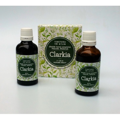 Ondřej Ullrich Clarkia tinktura proti hlístům 2 x 50 ml