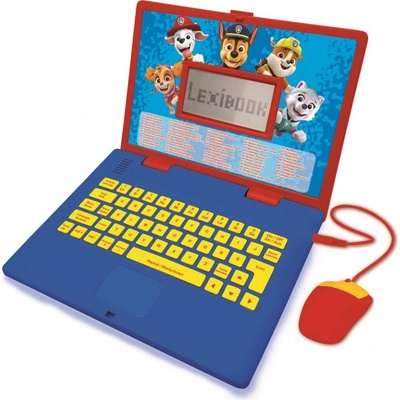 Lexibook česko-anglický vzdělávací notebook Tlapková patrola 124 aktivit – Hledejceny.cz