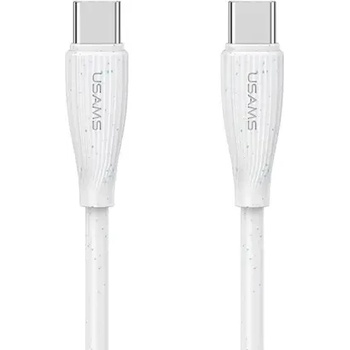 Image 1 of USAMS Кабел за бързо зареждане и данни USAMS US-SJ716 Type-C To Type-C 60W Eco-friendly Data Cable (SJ716USB02)