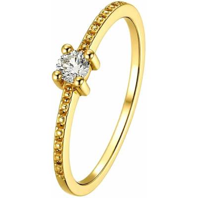 Zlaton Prsten žluté zlato s diamantem 000132202235