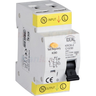 Jistič-chránič KRO6-2/C10/30 Kanlux 23215 – Zbozi.Blesk.cz