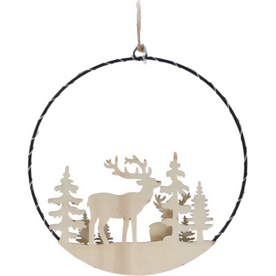 Home Styling Collection Dekorativní vánoční LED k zavěšení, Ø 20 cm