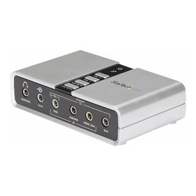 STARTECH USB Audio Adapter External Sound Card, STARTECH USB Audio Adapter External Sound Card - IC ICUSBAUDIO7D