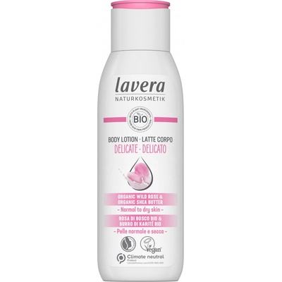 lavera lehké tělové mléko s Bio Divokou růží 200 ml