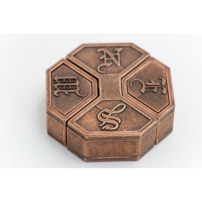 Eureka! Hanayama Cast Huzzle News - kovový hlavolam