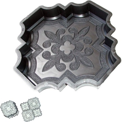 Forma na zámkovou dlažbu - Orient velká 4,5 cm