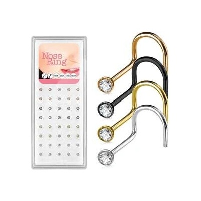 Šperky4U sada 40ti piercingů do nosu N0000-42