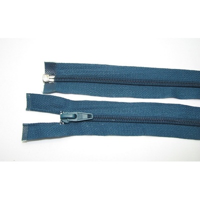 Zips špirála deliteľný 5mm - dĺžka 50cm, farba tmavá tyrkysová