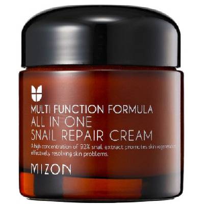 Mizon All In One Snail Repair Cream - Regeneračný pleťový krém s filtrátom zo slimačieho sekrétu 92% 35 ml