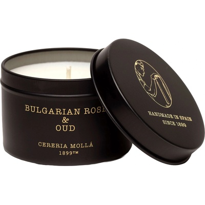 Cereria Mollá Ароматна свещ Cereria Molla - Bulgarian Rose & Oud, 90 g (TC5544)