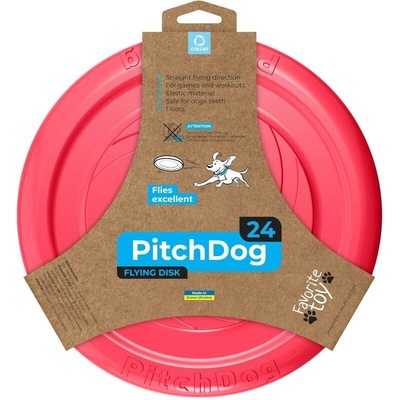 PitchDog Hračka pěnový létající disk 24 cm