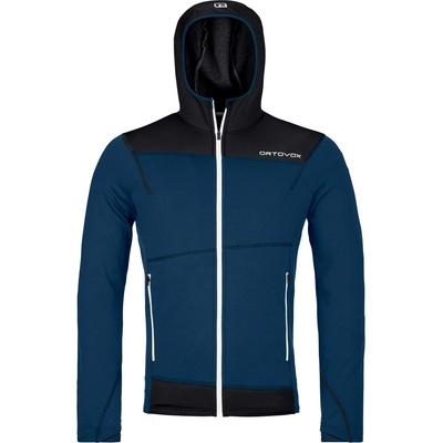 Ortovox Мъжко вълнено яке Ortovox Fleece Light Hoody Fleece jacket - Deep Ocean III - размер S (005-5249-1311)