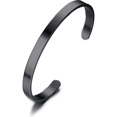Steel Edge náramok z chirurgickej ocele JCFB106 Čierna