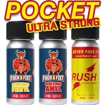 Poppers POCKET ULTRA STRONG 3 x 24 ml