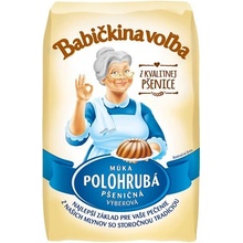 Babičkina Voľba Múka polohrubá pšeničná 1 kg