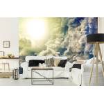 DIMEX ART Самозалепваща се флизелинова фототапета частично облачно 375 x 250 см