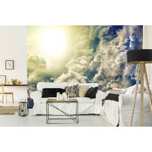 DIMEX ART Самозалепваща се флизелинова фототапета частично облачно 375 x 250 см