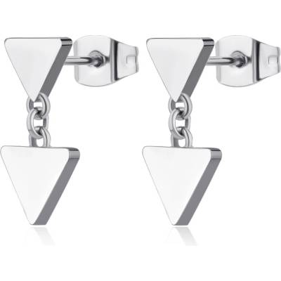 S'Agapõ Visací trojúhelníkové náušnice Elysium SUM23